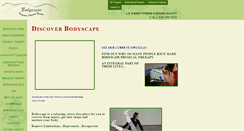 Desktop Screenshot of bodyscapept.com